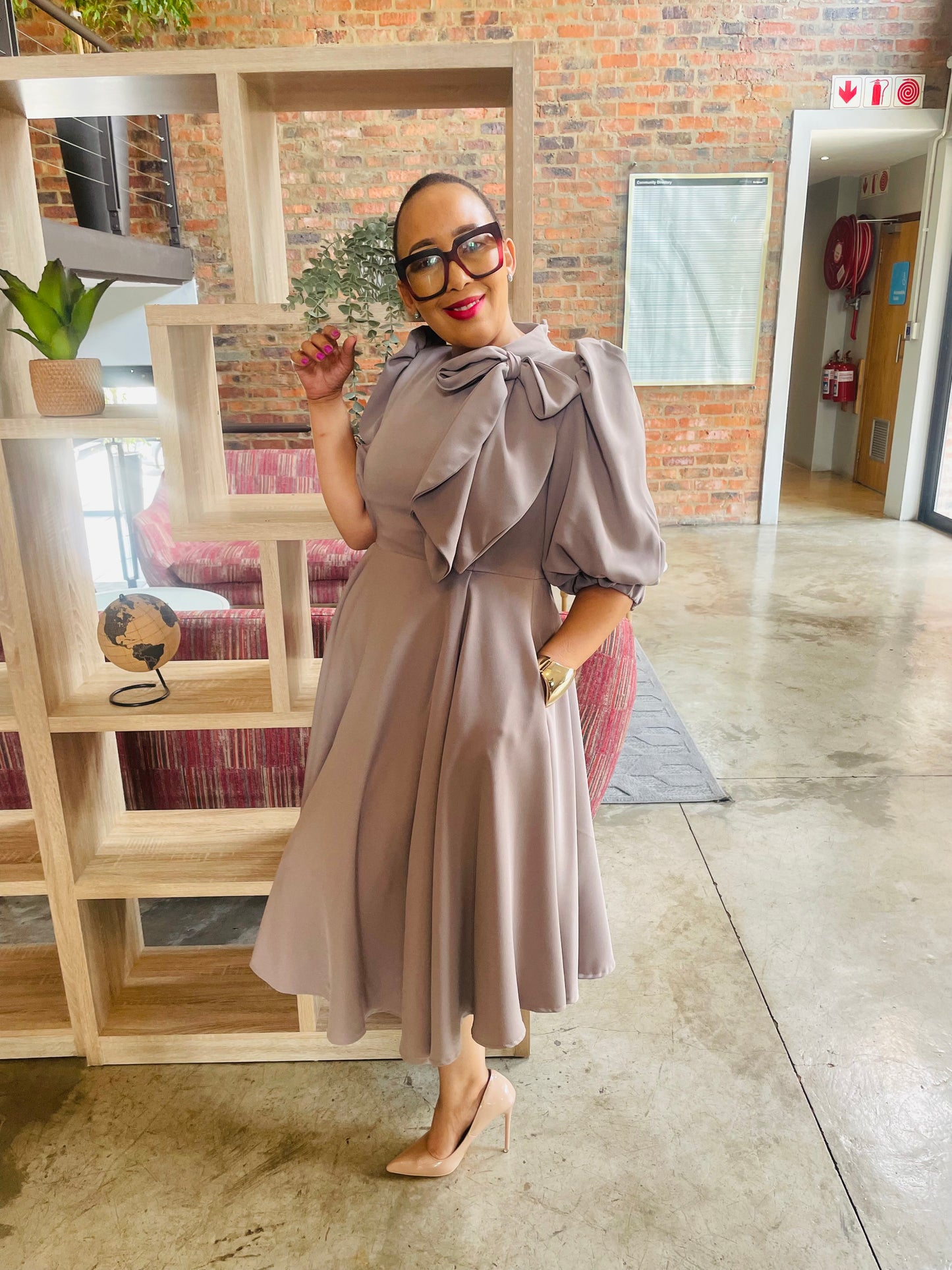 Nomahelele Khaki dress