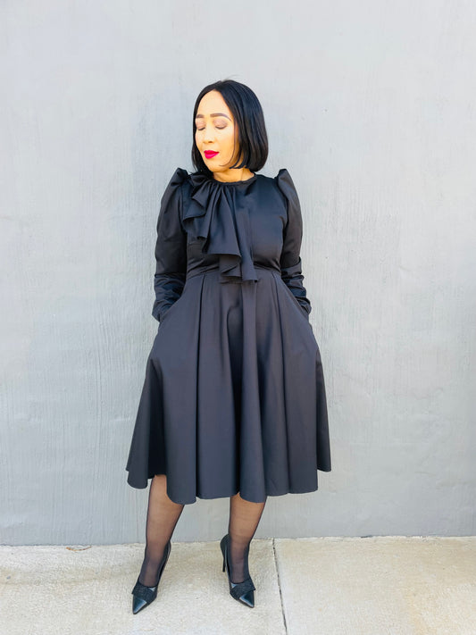 Morwesi Black dress
