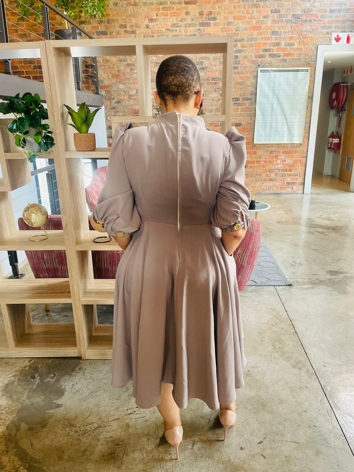 Nomahelele Khaki dress