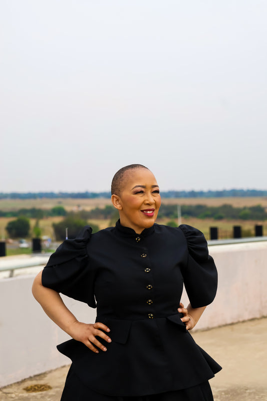 Ratanang black jacket