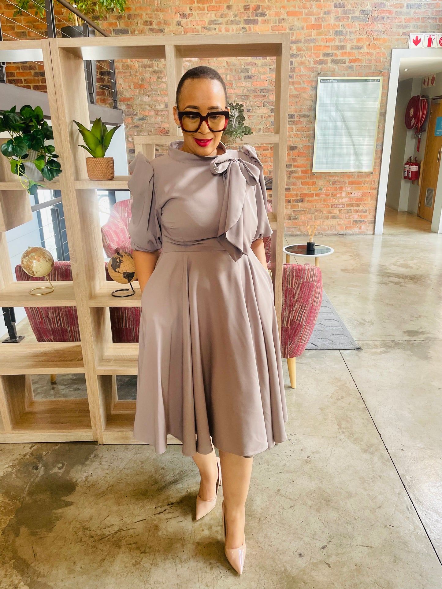 Nomahelele Khaki dress