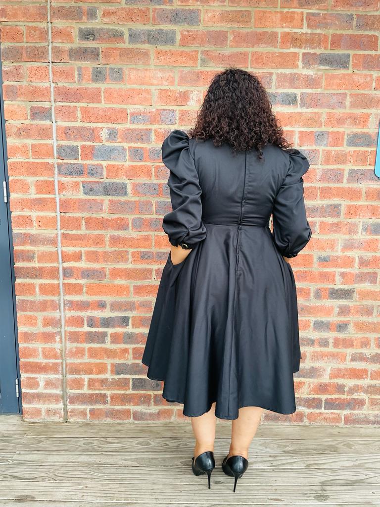 Nomahelele black dress