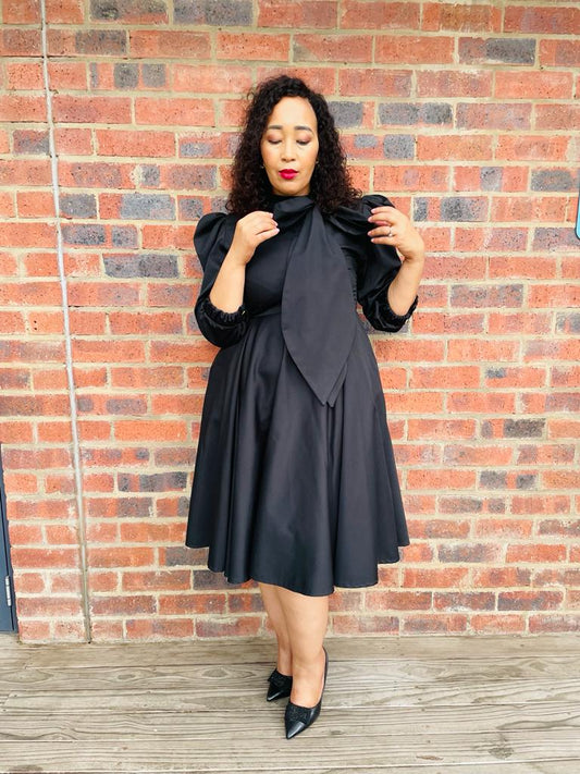 Nomahelele black dress