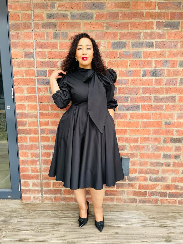 Knee Length Classy Black Dresses For Funerals Nomahelele Black
