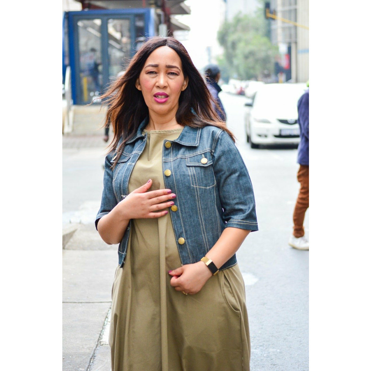 Rain queen denim jacket