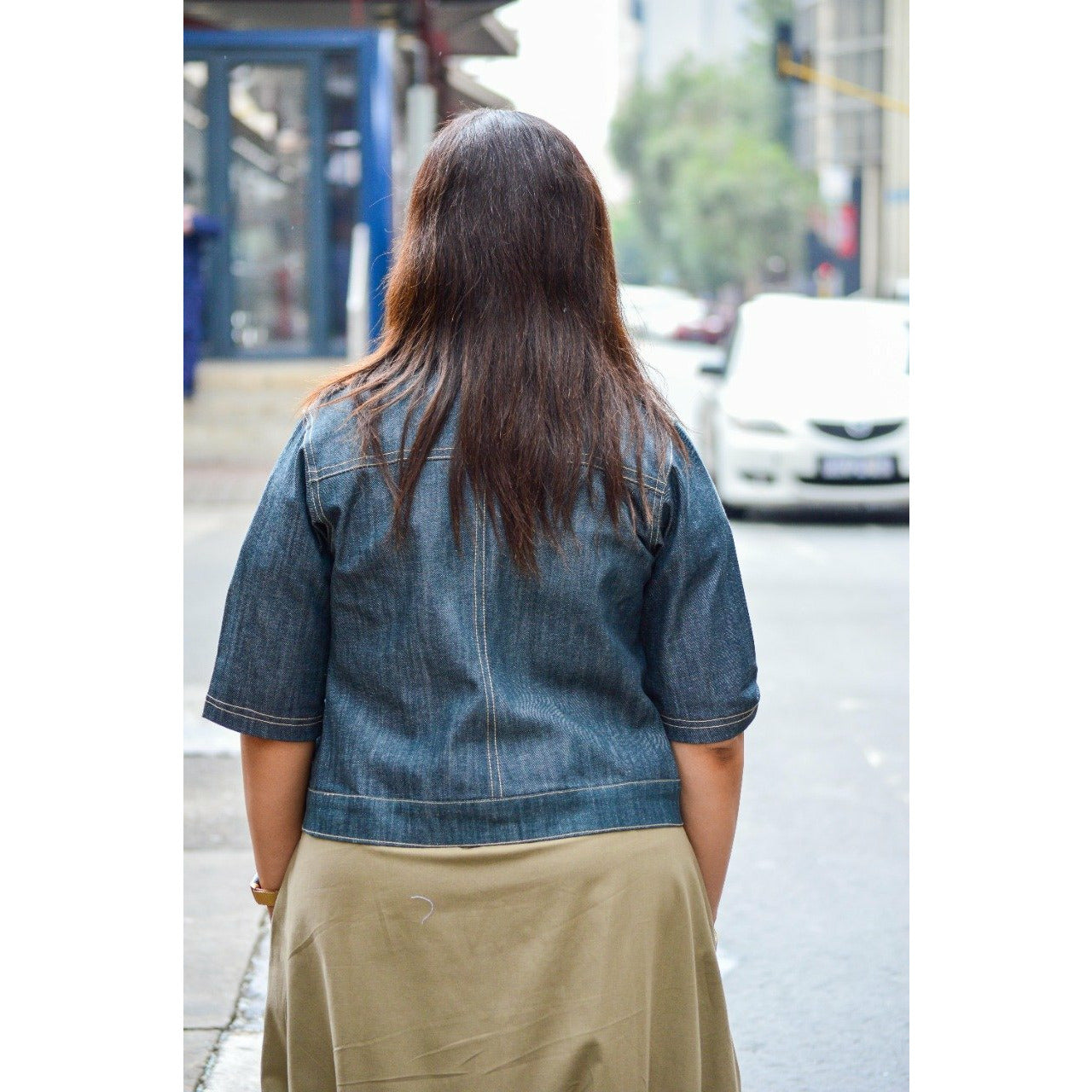 Rain queen denim jacket