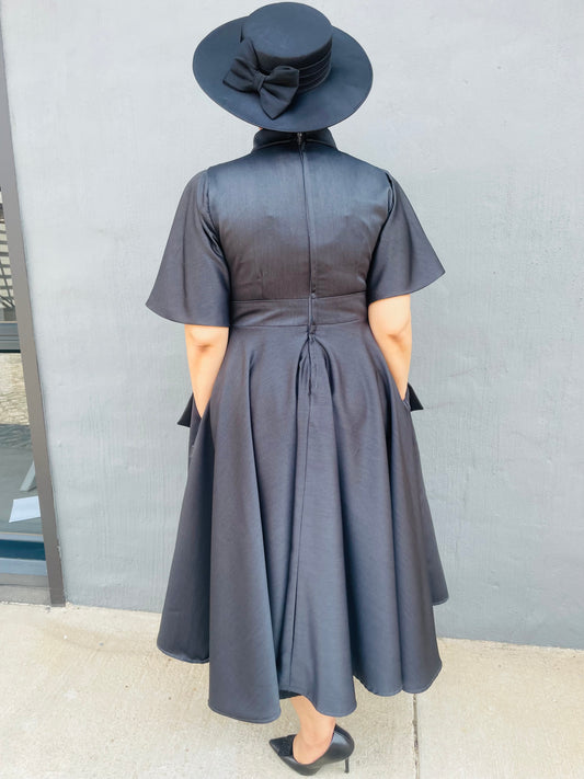 Black queen hat