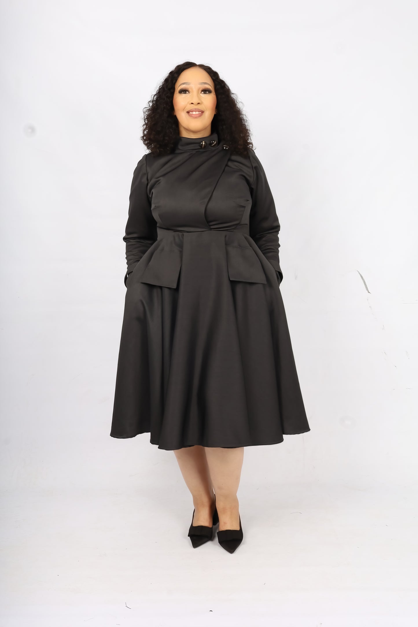 Motshidisi Grey dress
