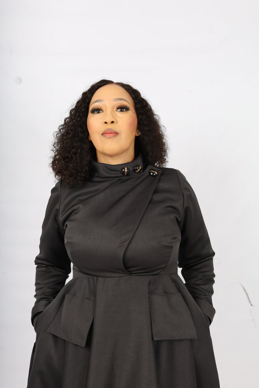 Motshidisi Grey dress
